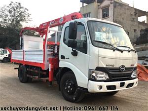 Xe tải HINO XZU342L gắn cẩu 3 tấn UNIC model URV295